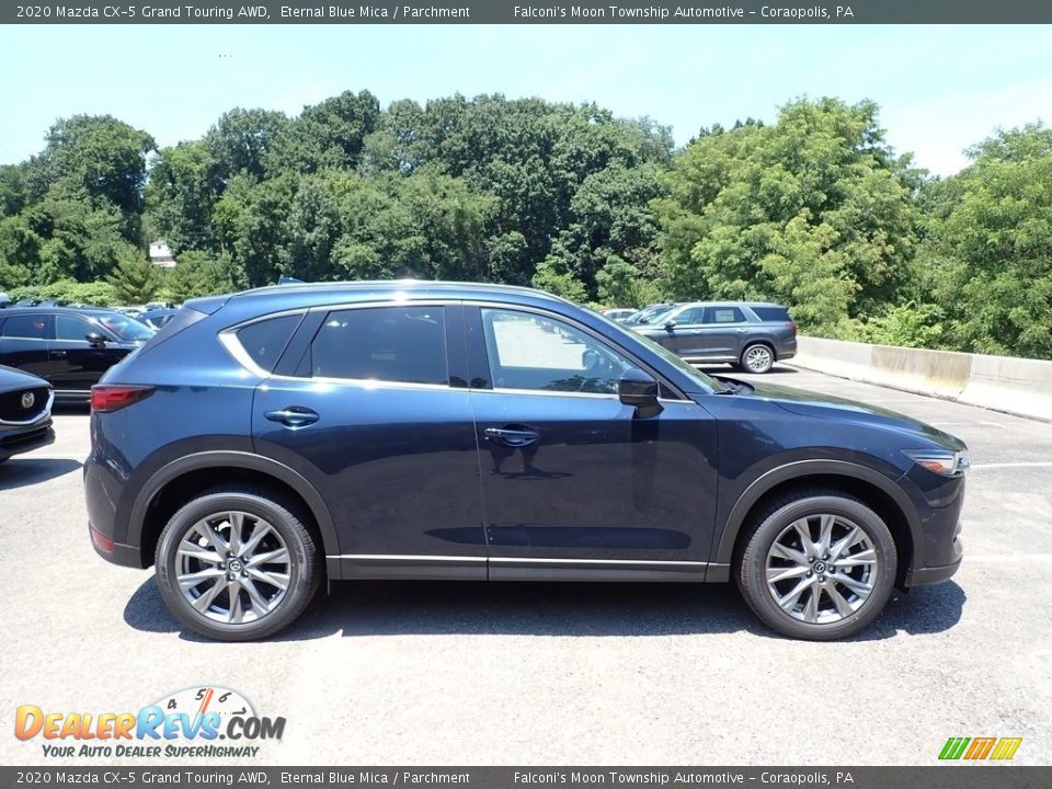 2020 Mazda CX-5 Grand Touring AWD Eternal Blue Mica / Parchment Photo #1