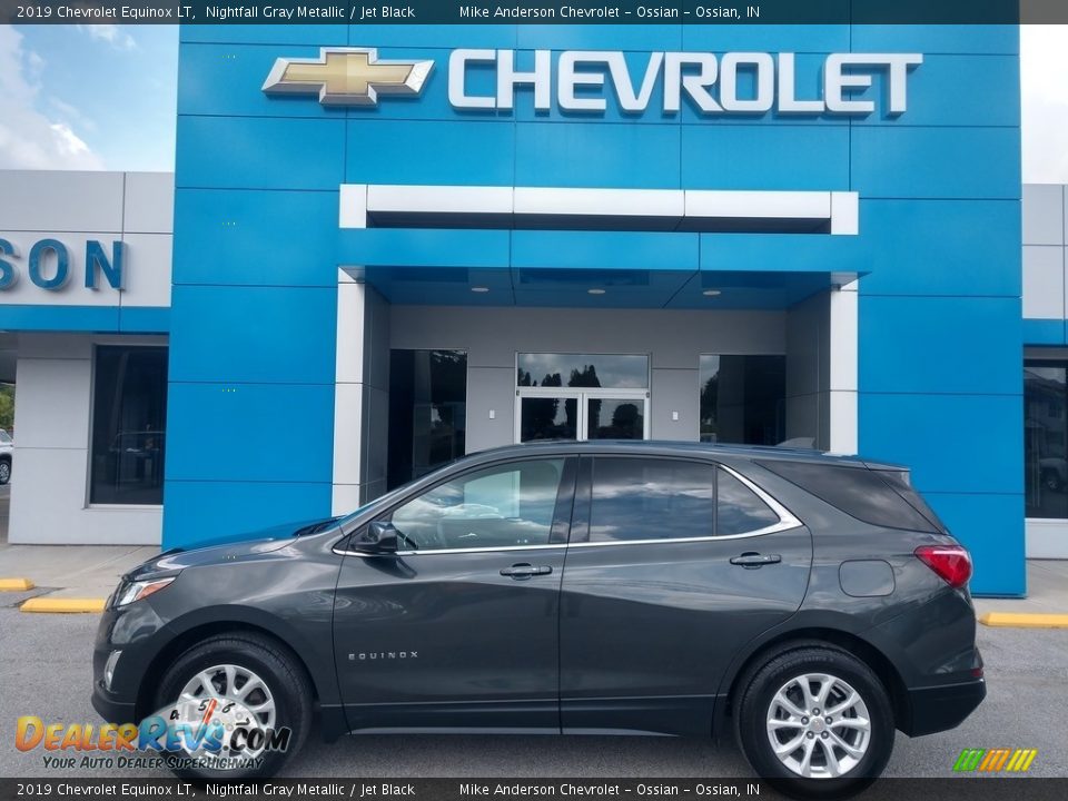 2019 Chevrolet Equinox LT Nightfall Gray Metallic / Jet Black Photo #1