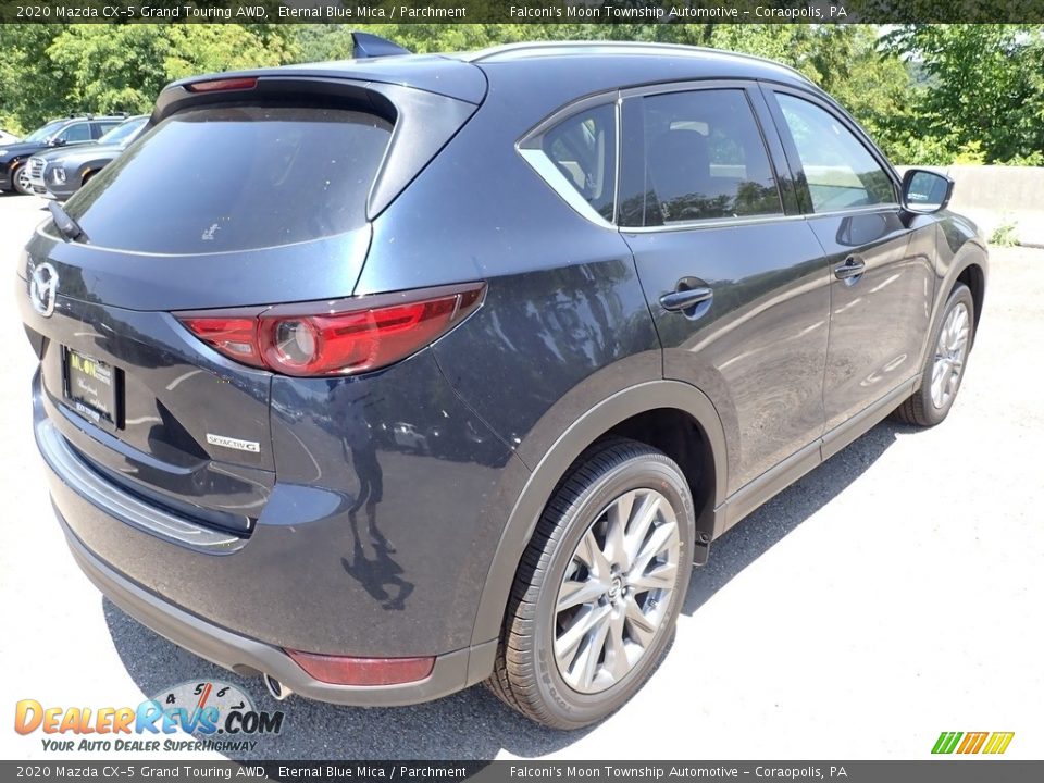 2020 Mazda CX-5 Grand Touring AWD Eternal Blue Mica / Parchment Photo #2
