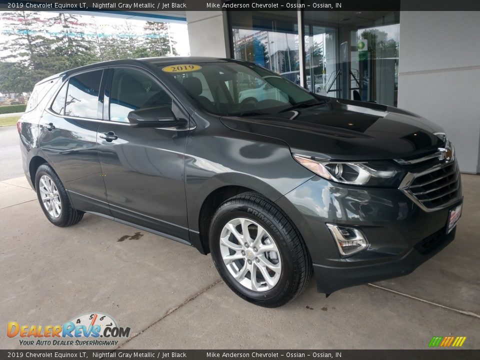 2019 Chevrolet Equinox LT Nightfall Gray Metallic / Jet Black Photo #2