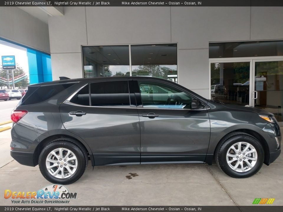 2019 Chevrolet Equinox LT Nightfall Gray Metallic / Jet Black Photo #3