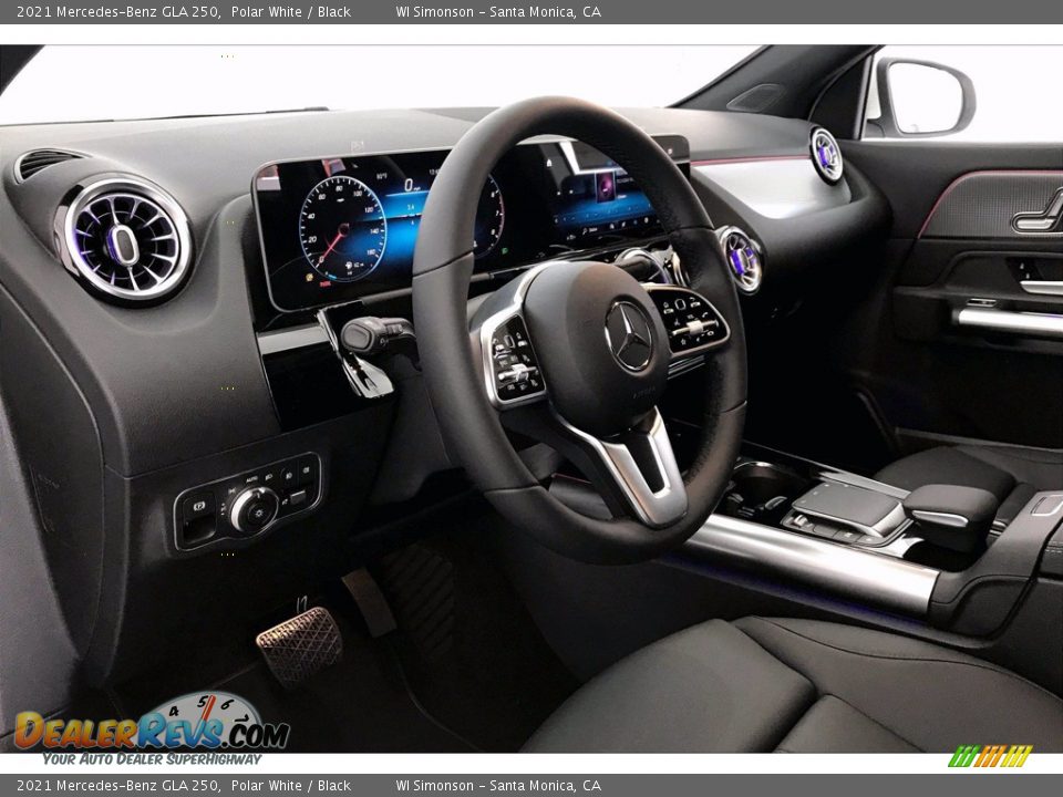 Front Seat of 2021 Mercedes-Benz GLA 250 Photo #4