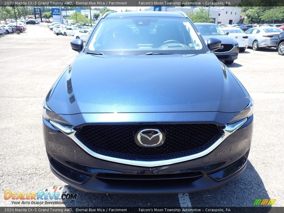 2020 Mazda CX-5 Grand Touring AWD Eternal Blue Mica / Parchment Photo #4