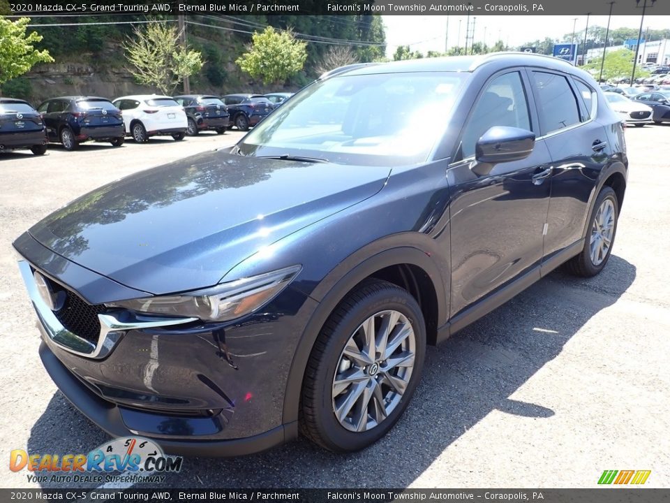 2020 Mazda CX-5 Grand Touring AWD Eternal Blue Mica / Parchment Photo #5
