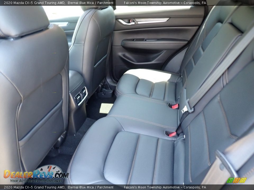 2020 Mazda CX-5 Grand Touring AWD Eternal Blue Mica / Parchment Photo #8