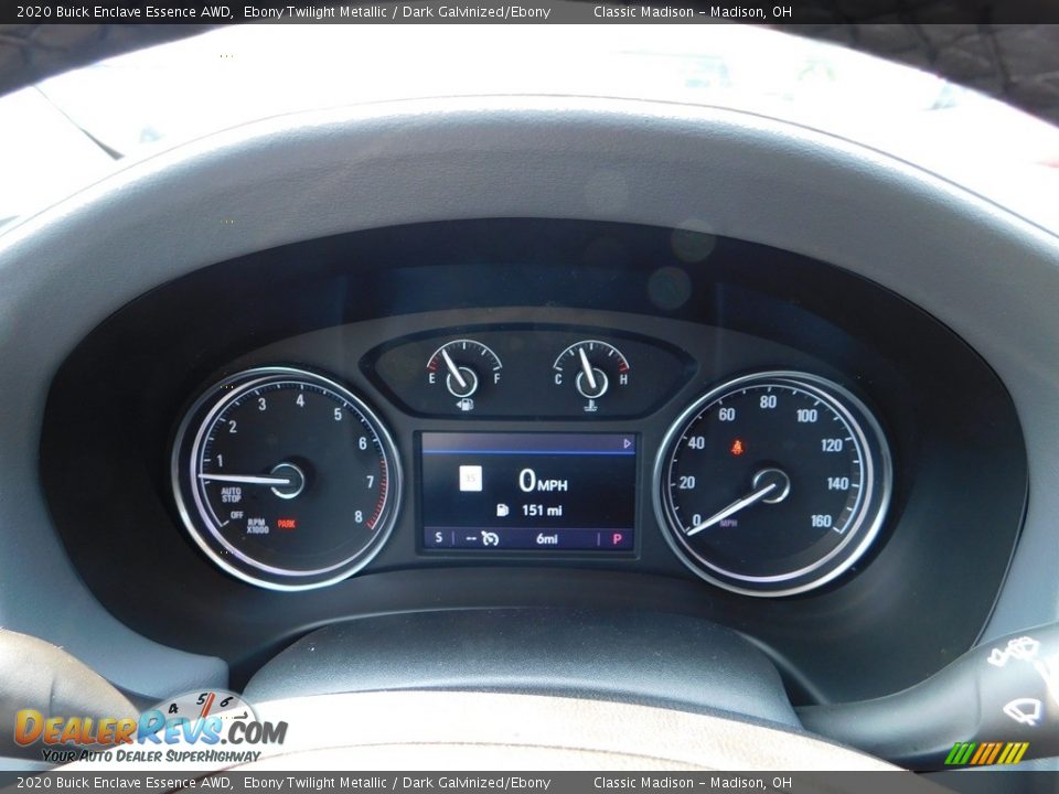 2020 Buick Enclave Essence AWD Ebony Twilight Metallic / Dark Galvinized/Ebony Photo #14