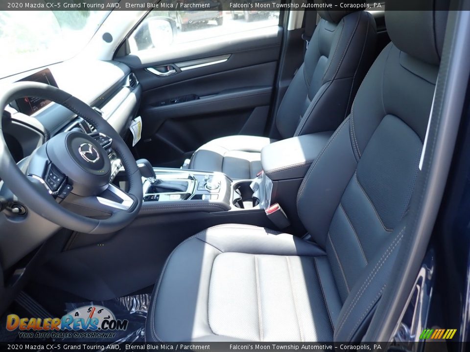 2020 Mazda CX-5 Grand Touring AWD Eternal Blue Mica / Parchment Photo #10