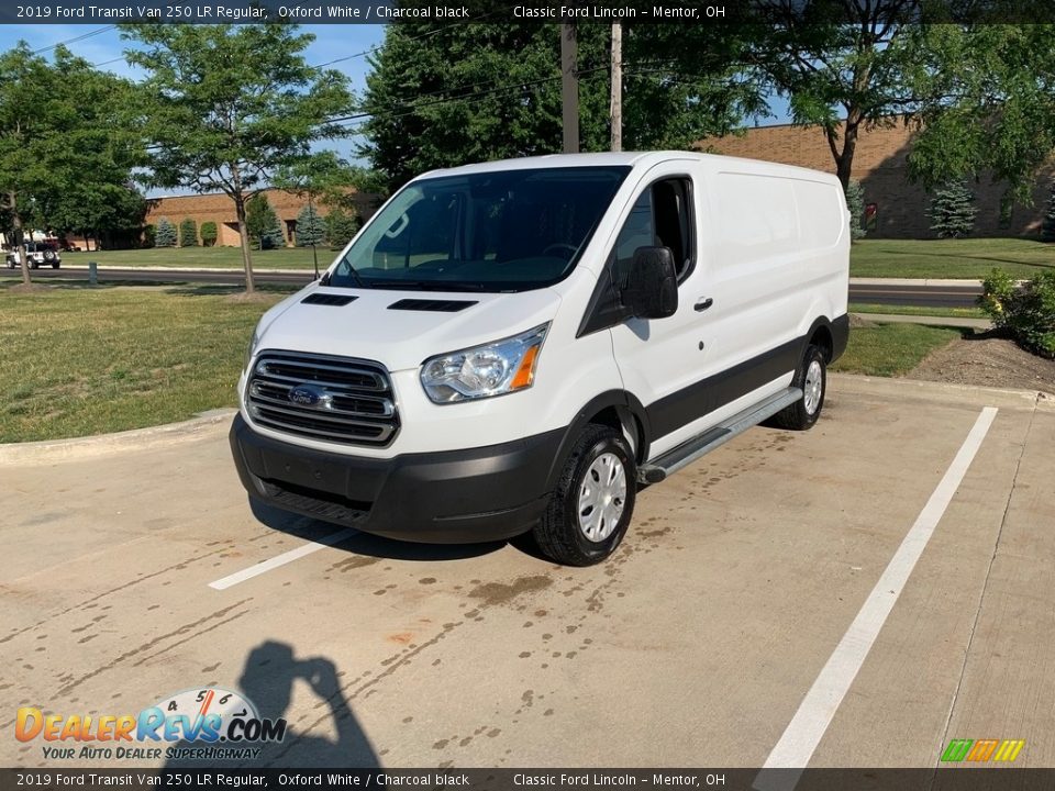 2019 Ford Transit Van 250 LR Regular Oxford White / Charcoal black Photo #13