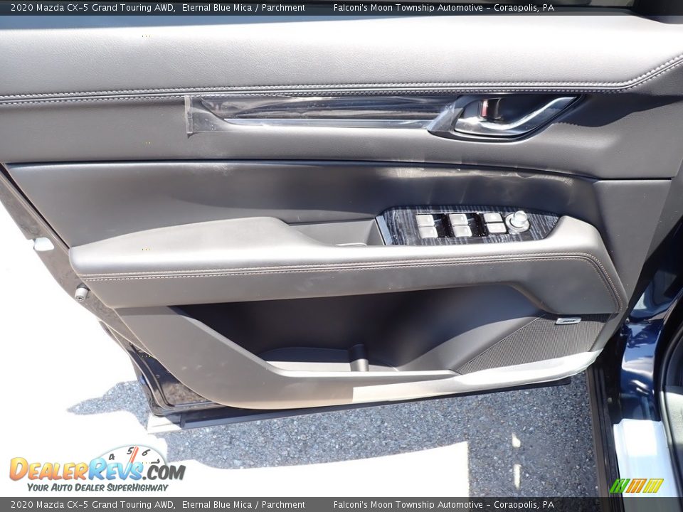 2020 Mazda CX-5 Grand Touring AWD Eternal Blue Mica / Parchment Photo #11