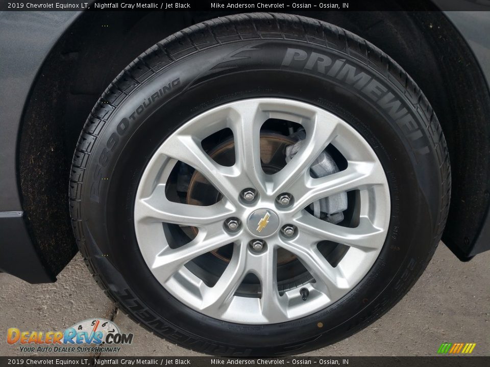 2019 Chevrolet Equinox LT Nightfall Gray Metallic / Jet Black Photo #12