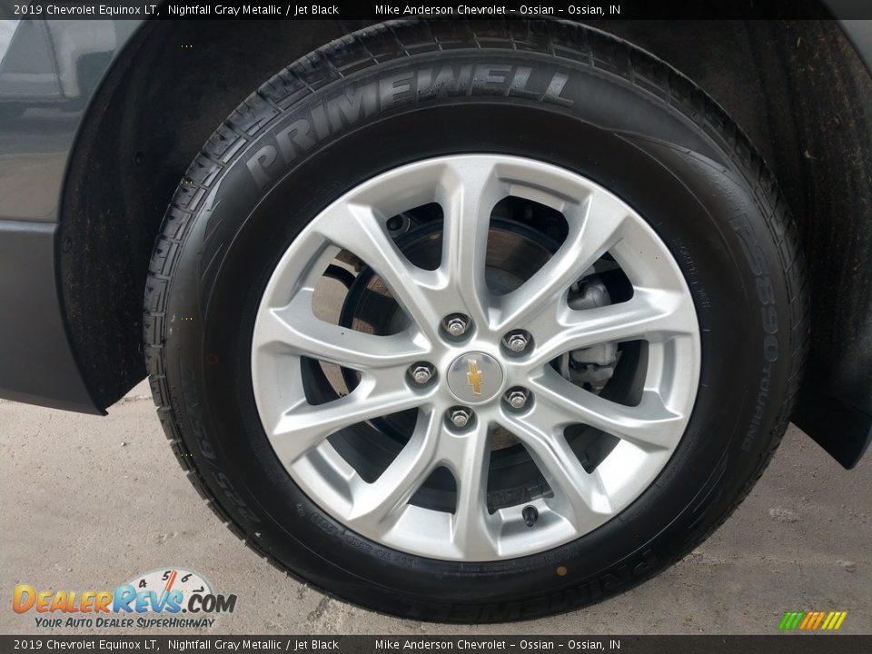 2019 Chevrolet Equinox LT Nightfall Gray Metallic / Jet Black Photo #13