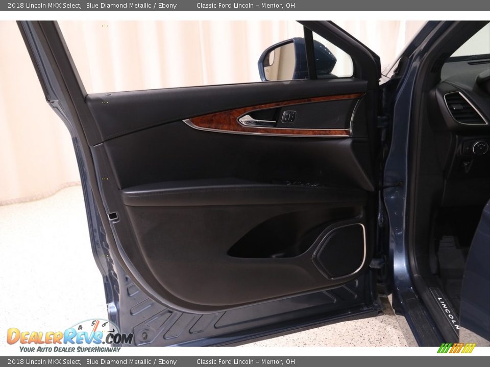2018 Lincoln MKX Select Blue Diamond Metallic / Ebony Photo #4