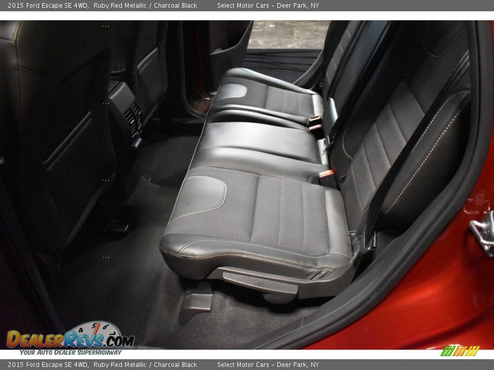 2015 Ford Escape SE 4WD Ruby Red Metallic / Charcoal Black Photo #13