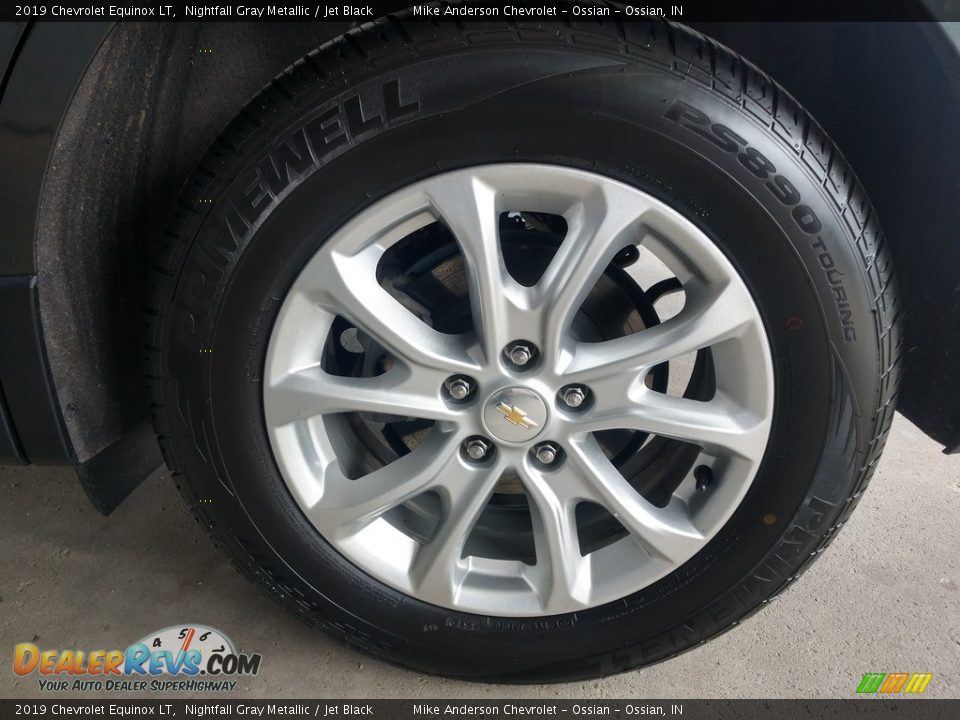 2019 Chevrolet Equinox LT Nightfall Gray Metallic / Jet Black Photo #14