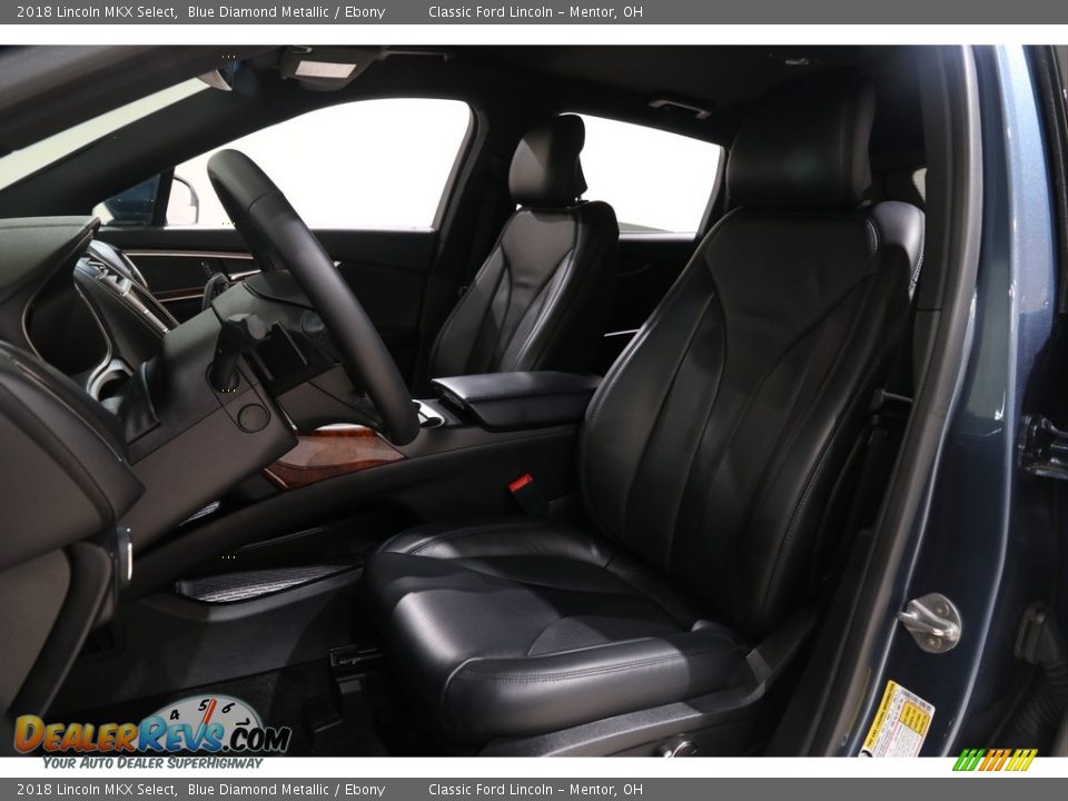 2018 Lincoln MKX Select Blue Diamond Metallic / Ebony Photo #6