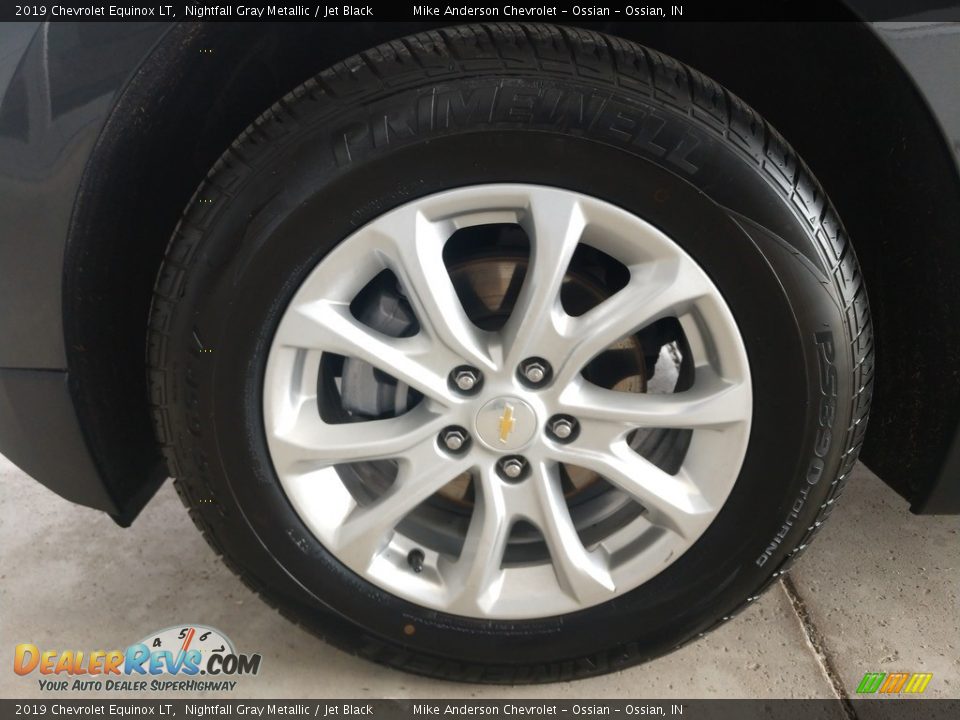 2019 Chevrolet Equinox LT Nightfall Gray Metallic / Jet Black Photo #15