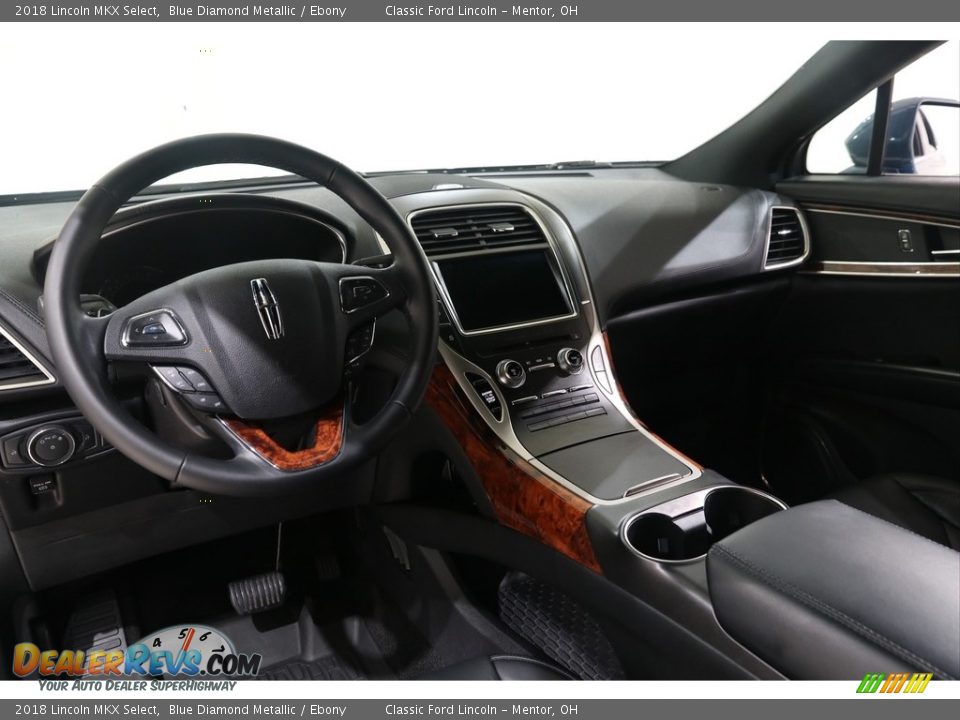 2018 Lincoln MKX Select Blue Diamond Metallic / Ebony Photo #7