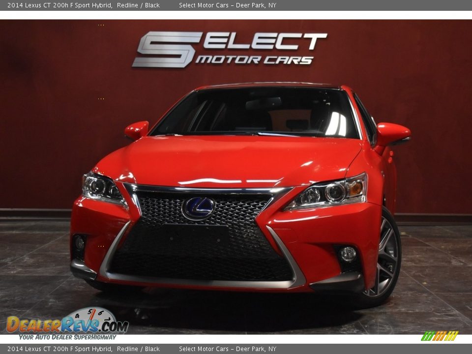 2014 Lexus CT 200h F Sport Hybrid Redline / Black Photo #1