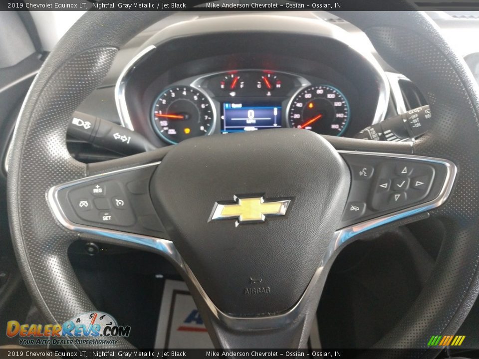 2019 Chevrolet Equinox LT Nightfall Gray Metallic / Jet Black Photo #25