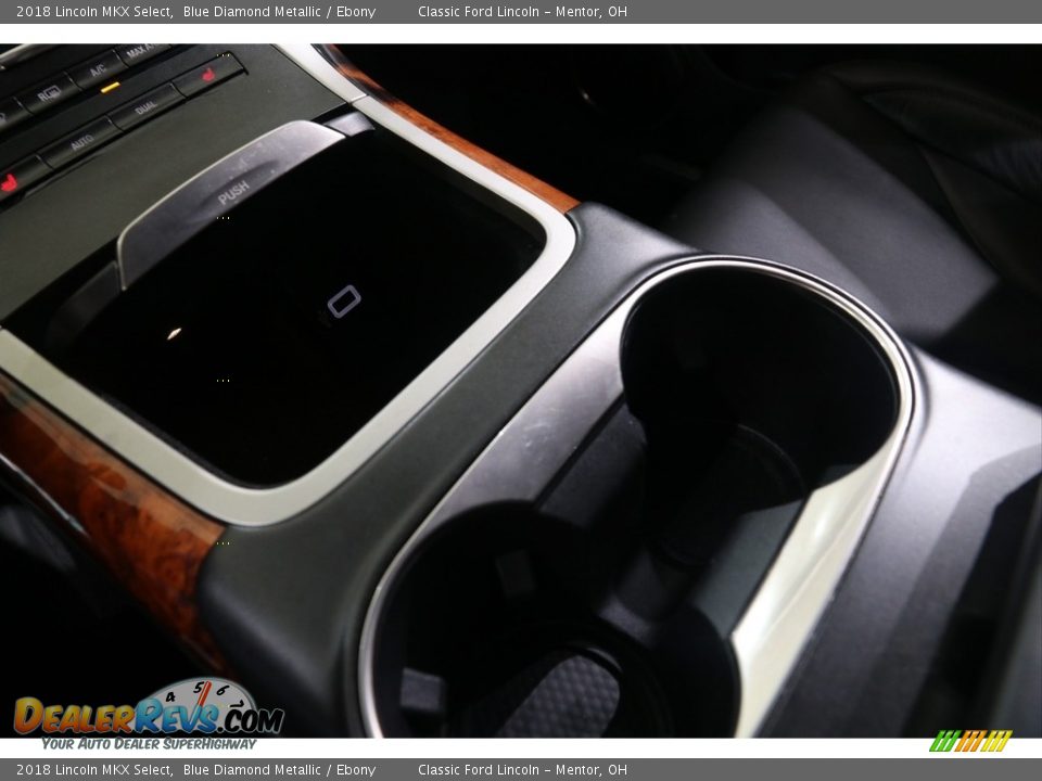 2018 Lincoln MKX Select Blue Diamond Metallic / Ebony Photo #18