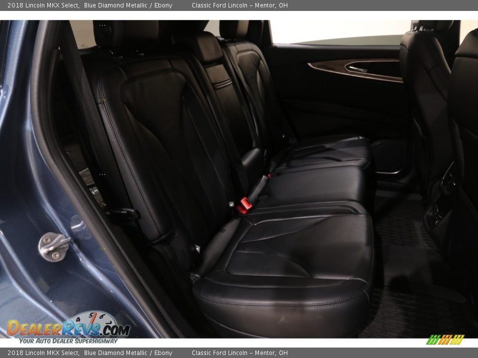 2018 Lincoln MKX Select Blue Diamond Metallic / Ebony Photo #20