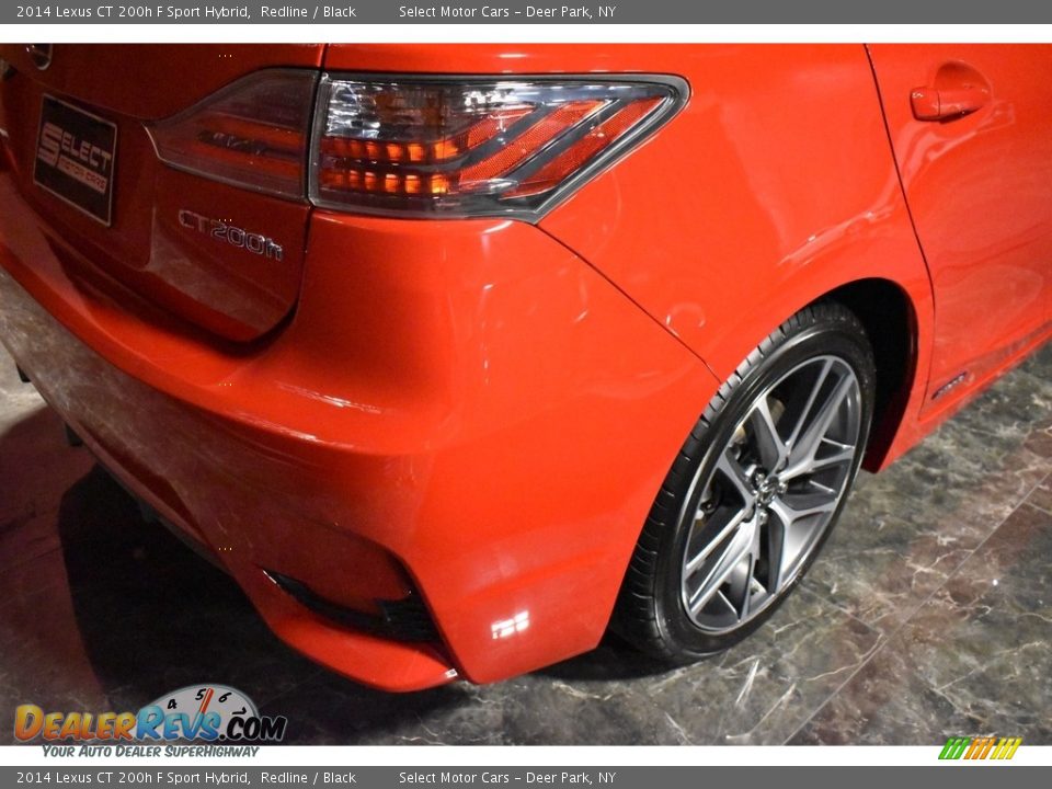 2014 Lexus CT 200h F Sport Hybrid Redline / Black Photo #10