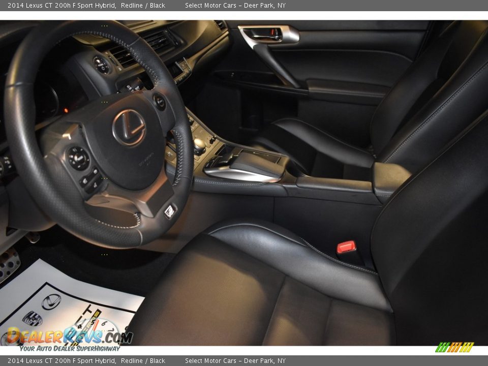 2014 Lexus CT 200h F Sport Hybrid Redline / Black Photo #13