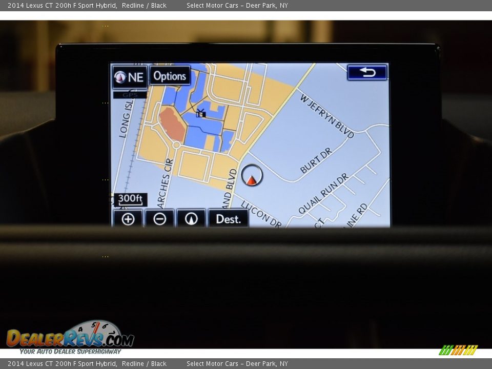 Navigation of 2014 Lexus CT 200h F Sport Hybrid Photo #14
