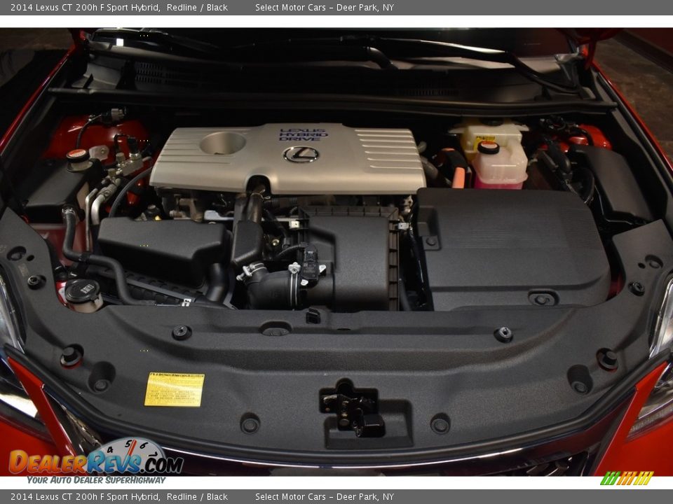 2014 Lexus CT 200h F Sport Hybrid 1.8 Liter Atkinson Cycle DOHC 16-Valve VVT-i 4 Cylinder Gasoline/Electric Hybrid Engine Photo #24