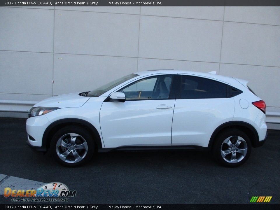 2017 Honda HR-V EX AWD White Orchid Pearl / Gray Photo #2