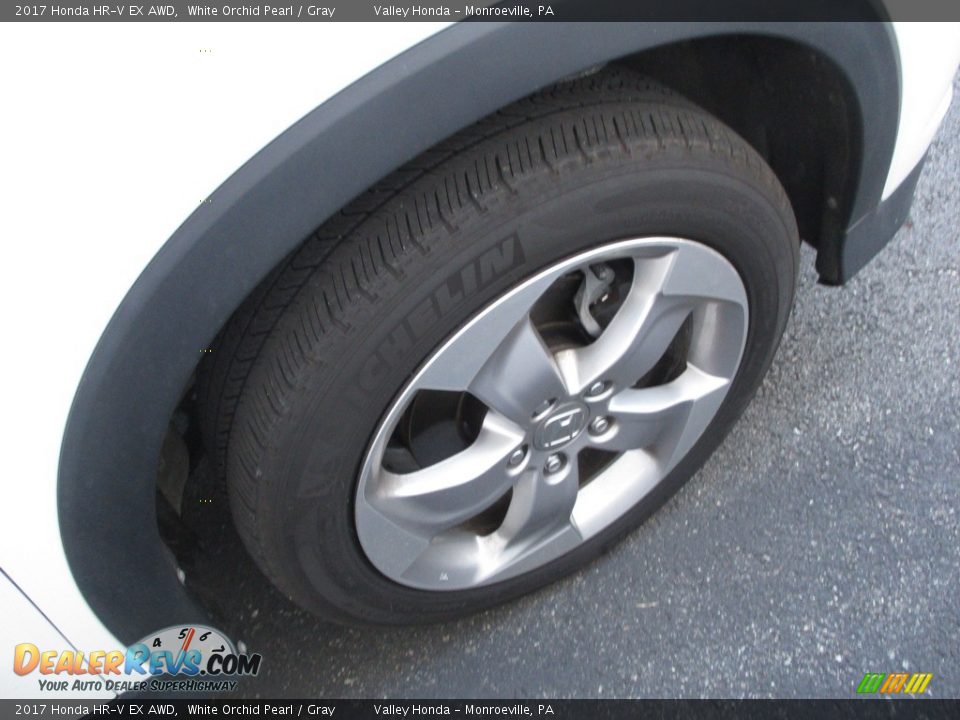 2017 Honda HR-V EX AWD White Orchid Pearl / Gray Photo #7