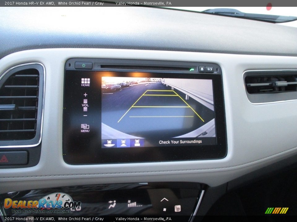 2017 Honda HR-V EX AWD White Orchid Pearl / Gray Photo #18
