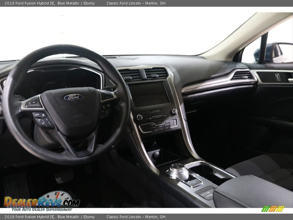 2019 Ford Fusion Hybrid SE Blue Metallic / Ebony Photo #7