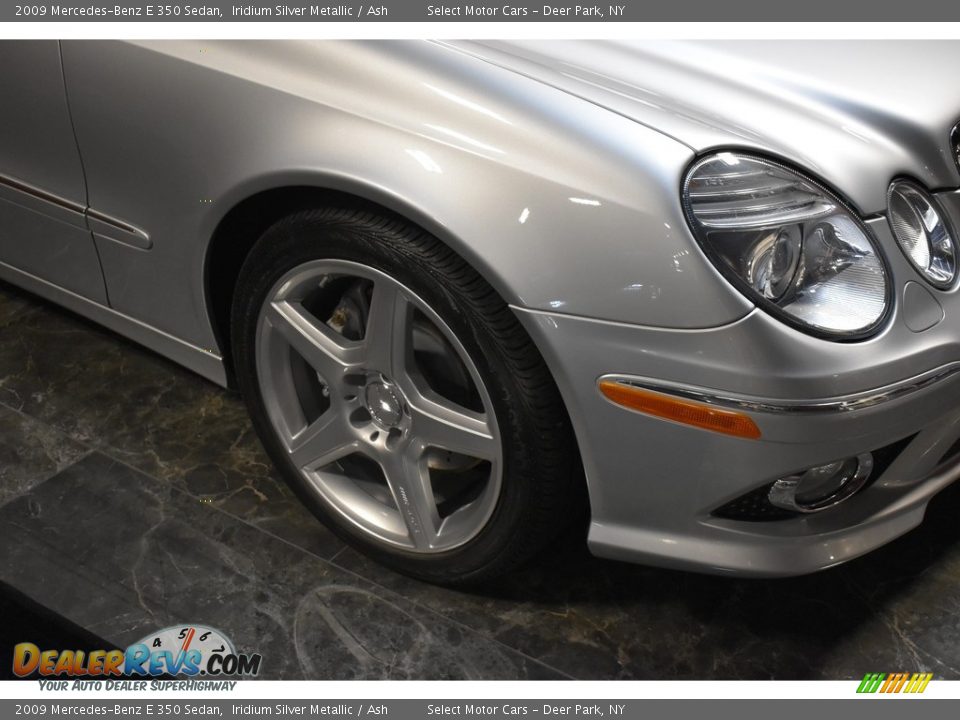 2009 Mercedes-Benz E 350 Sedan Iridium Silver Metallic / Ash Photo #7