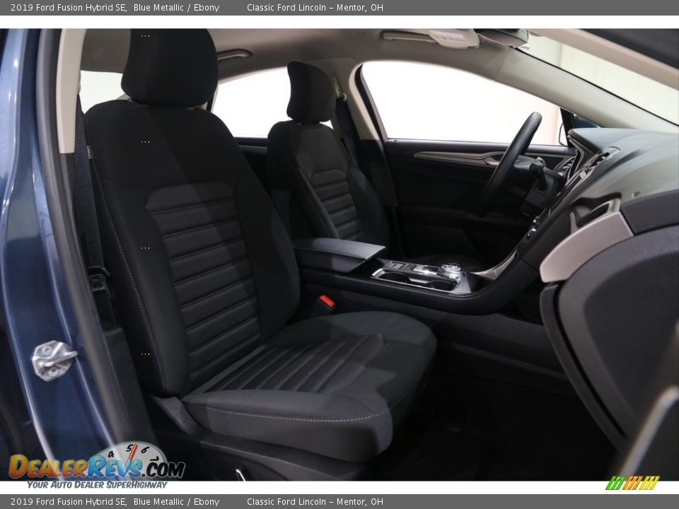2019 Ford Fusion Hybrid SE Blue Metallic / Ebony Photo #21
