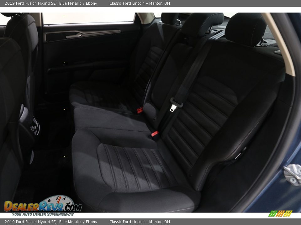 2019 Ford Fusion Hybrid SE Blue Metallic / Ebony Photo #23