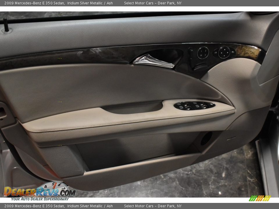 2009 Mercedes-Benz E 350 Sedan Iridium Silver Metallic / Ash Photo #16