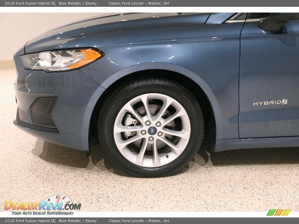 2019 Ford Fusion Hybrid SE Blue Metallic / Ebony Photo #26