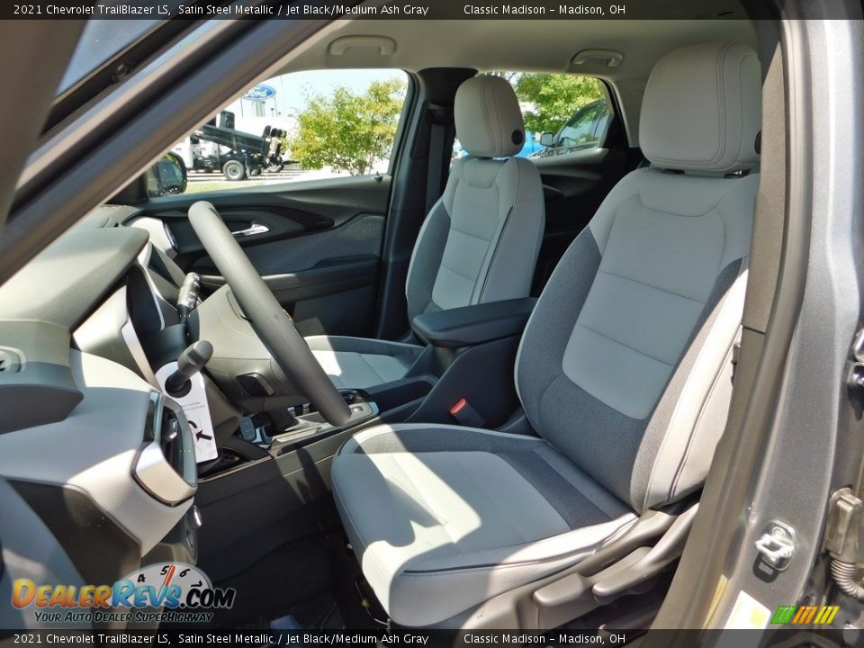2021 Chevrolet TrailBlazer LS Satin Steel Metallic / Jet Black/Medium Ash Gray Photo #2