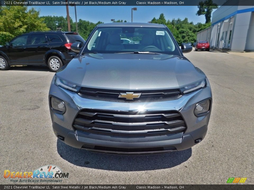2021 Chevrolet TrailBlazer LS Satin Steel Metallic / Jet Black/Medium Ash Gray Photo #4