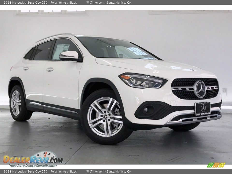 2021 Mercedes-Benz GLA 250 Polar White / Black Photo #12