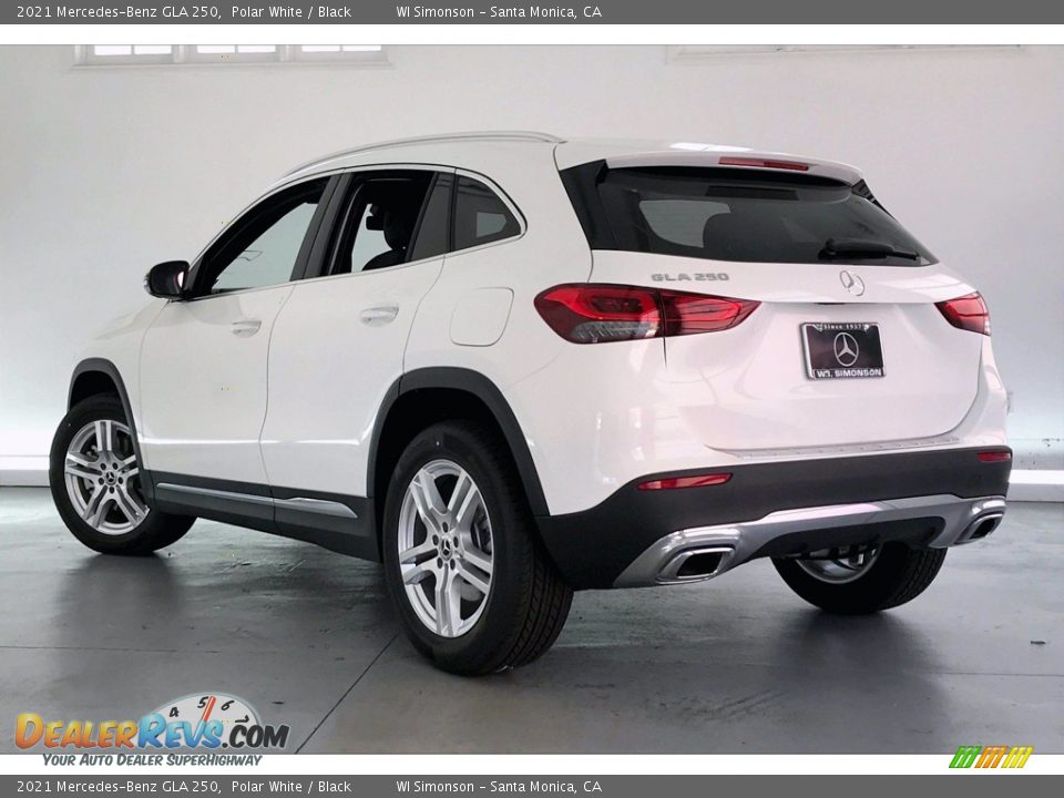 2021 Mercedes-Benz GLA 250 Polar White / Black Photo #2