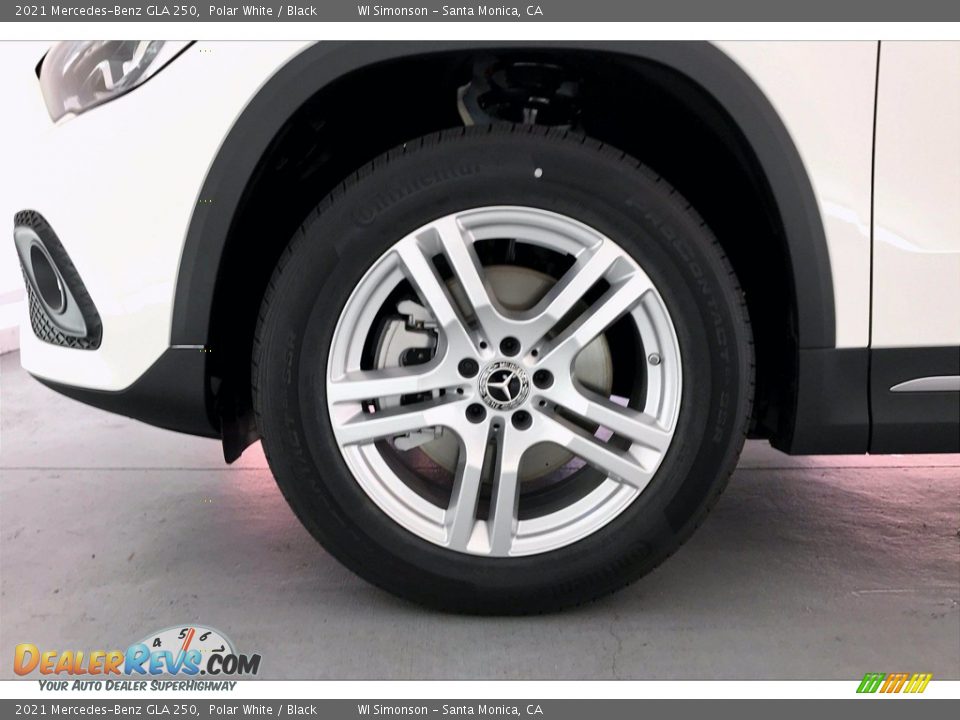 2021 Mercedes-Benz GLA 250 Polar White / Black Photo #9
