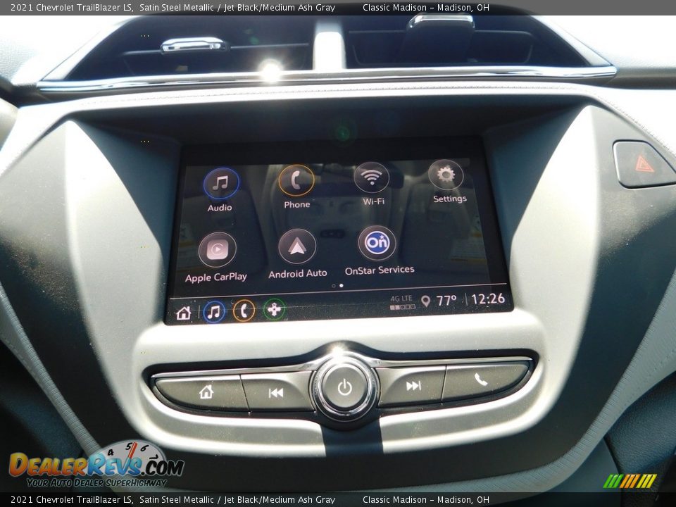 2021 Chevrolet TrailBlazer LS Satin Steel Metallic / Jet Black/Medium Ash Gray Photo #15