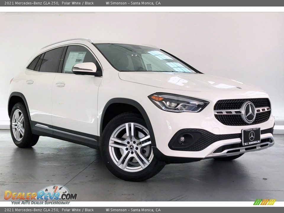 2021 Mercedes-Benz GLA 250 Polar White / Black Photo #12