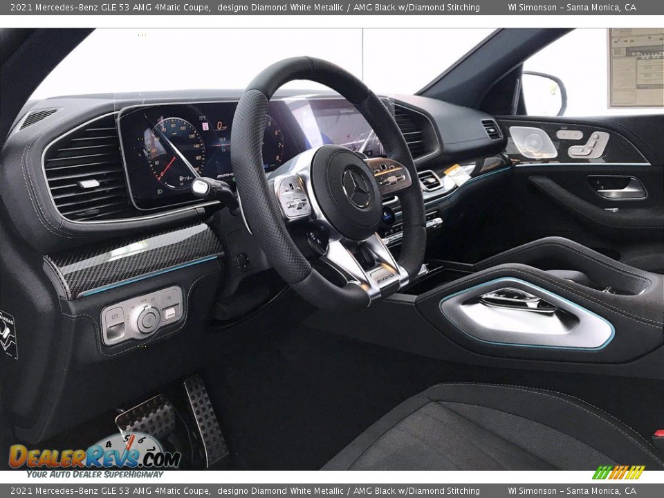 Front Seat of 2021 Mercedes-Benz GLE 53 AMG 4Matic Coupe Photo #4
