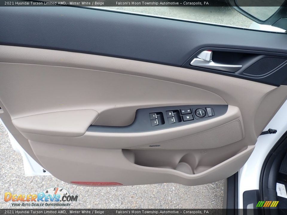 Door Panel of 2021 Hyundai Tucson Limited AWD Photo #12