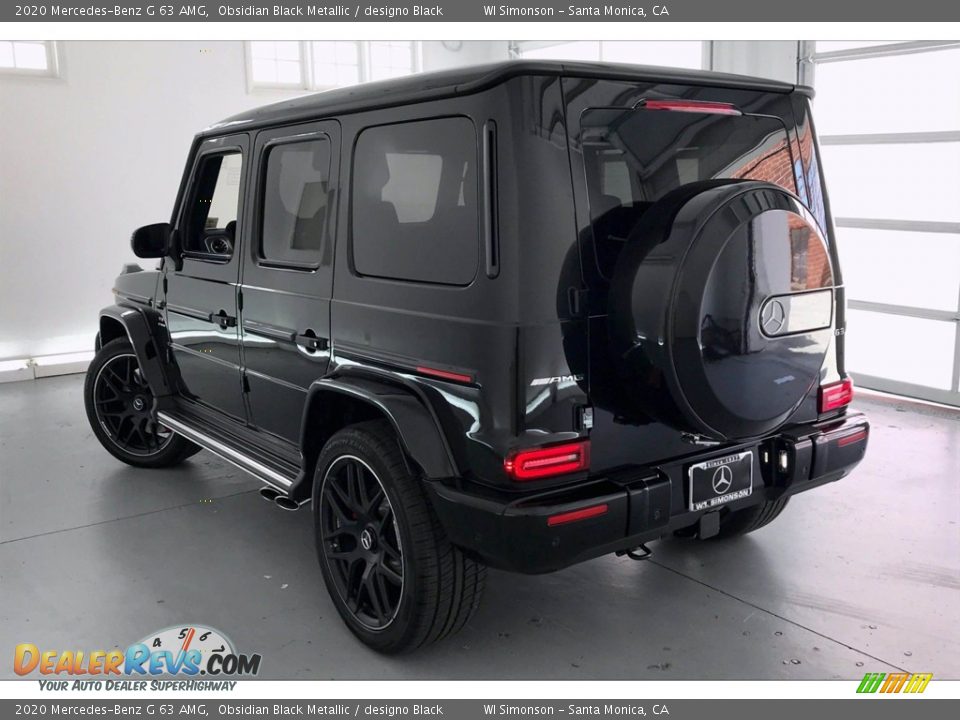 2020 Mercedes-Benz G 63 AMG Obsidian Black Metallic / designo Black Photo #2