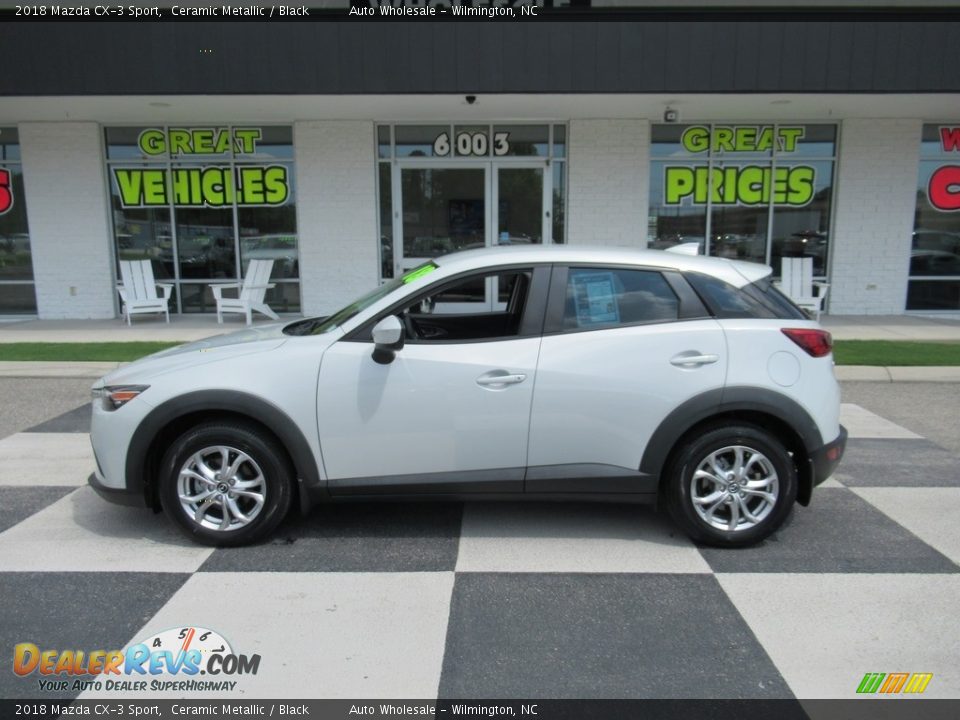 2018 Mazda CX-3 Sport Ceramic Metallic / Black Photo #1