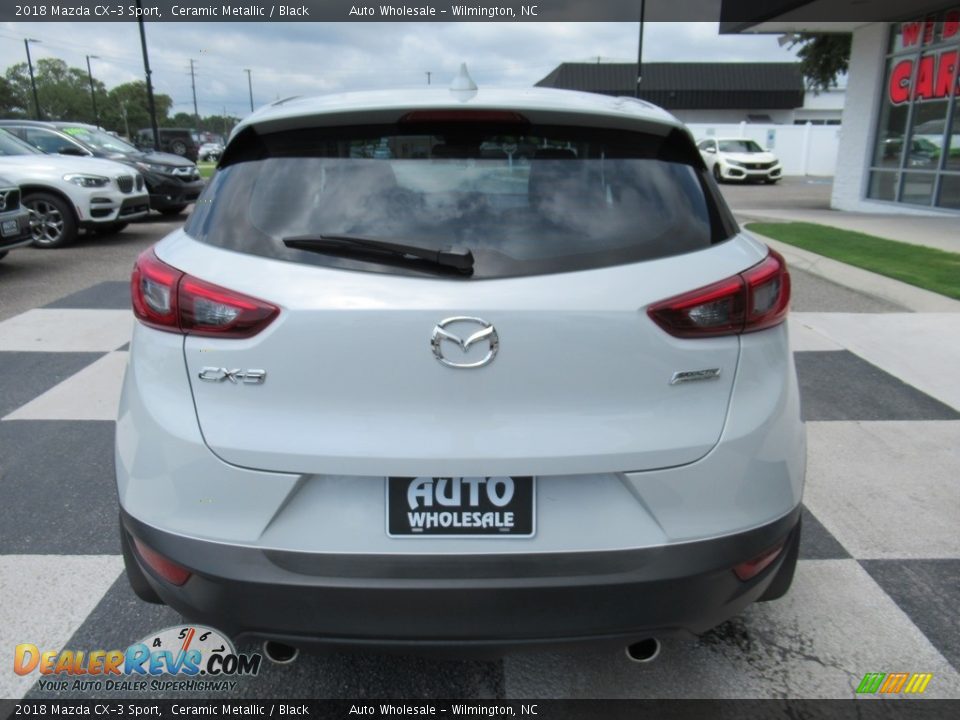 2018 Mazda CX-3 Sport Ceramic Metallic / Black Photo #4